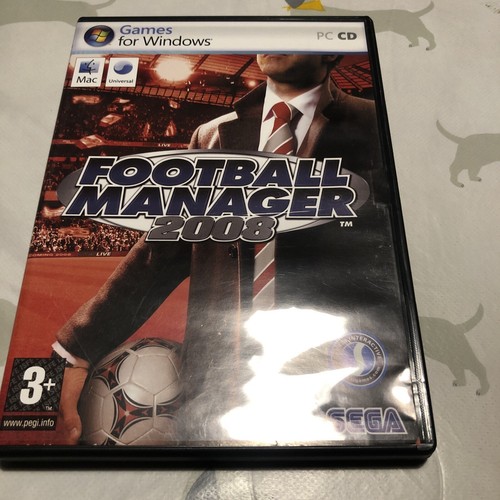 Football manager 2008 - football, pc/mac